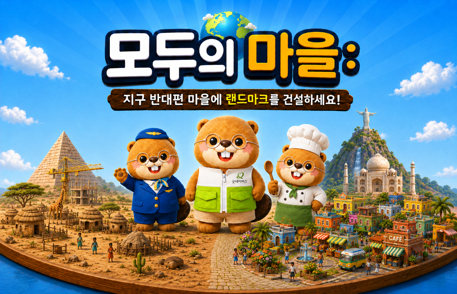 [굿네이버스] 올해 마지막 기회! 내 전공으로 지구 반대편 문제까지 해결하자! ‘모두의 마을’ 5기 모집
